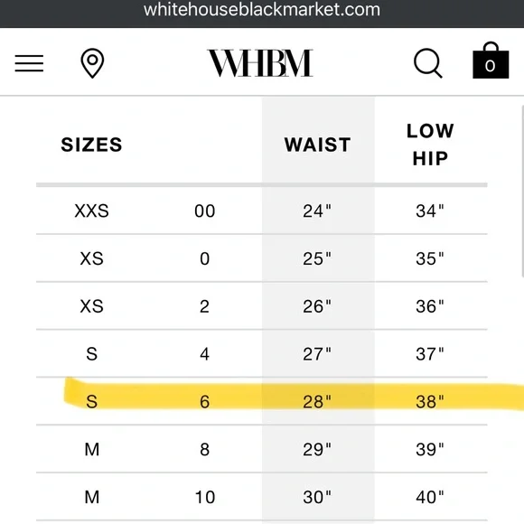 White House Black Market Classic Black Straight Leg Pants - Picture 10 of 10